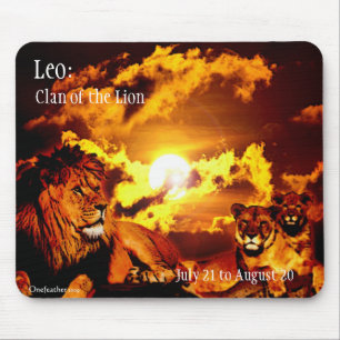 Leo mousepad muismat