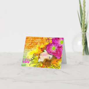 Leo notecards kaart