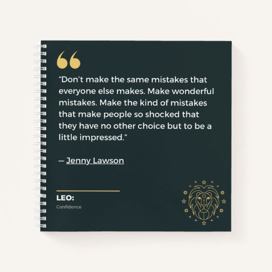 LEO NOTITIEBOEK (Voorkant)