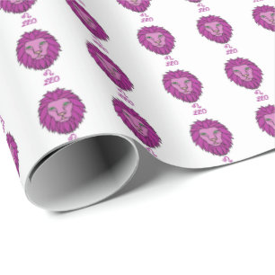 Leo-pakpapier Cadeaupapier