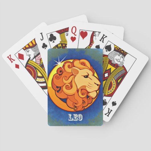 Leo Pokerkaarten (Achterkant)
