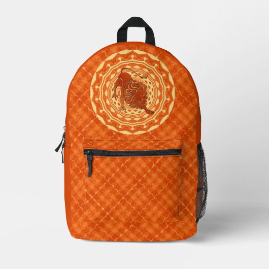 Leo Print Cut Sew Tas (Voorkant)