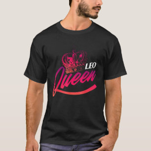 Leo Queen Astrologie sterrenbeeld Geboorte teken 1 T-shirt