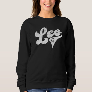 Leo Retro Zodiac Astrology Horoscope Leo 3 Trui