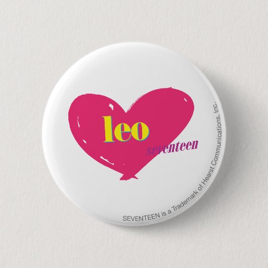 Leo Ronde Button 5,7 Cm (Voorkant)