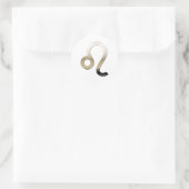 Leo Ronde Sticker (Tas)