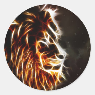 Leo Ronde Sticker