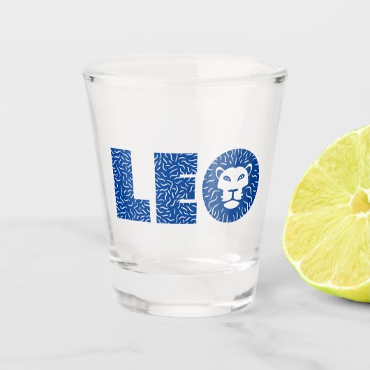 Leo Shot Glas (Voorkant)