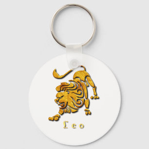 Leo Sign Sleutelhanger