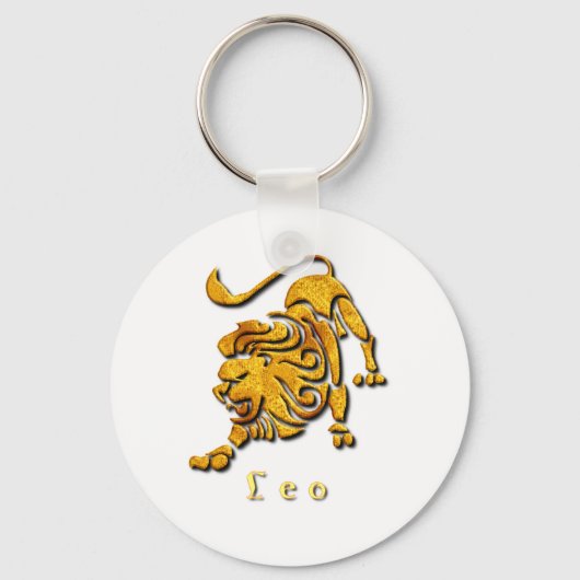Leo Sign Sleutelhanger (Voorkant)