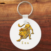 Leo Sign Sleutelhanger (Voorkant)