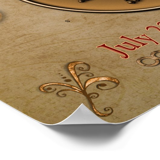 Leo - signe astrologique — impression d'art (Coin)