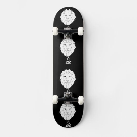 Leo Silhouette Skateboard (Voorkant)