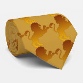 Leo Silhouette Stropdas (Opgerold)