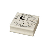 Leo Specialized Zodiac Book Stamp Rubberstempel (Stempel)