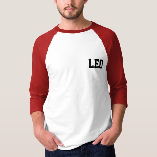 LEO Splatter T-shirt (Voorkant)
