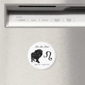 Leo sterrenbeeld/dierenriemmagneet magneet (Insitu (Vaatwasser))