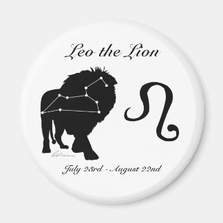 Leo sterrenbeeld/dierenriemmagneet magneet