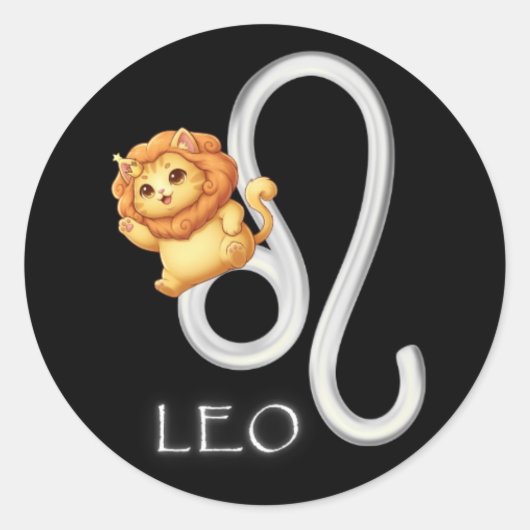 Leo Sticker (Voorkant)