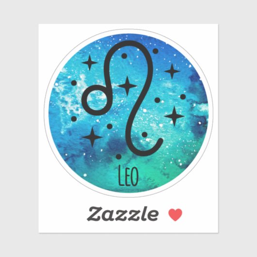 Leo Sticker (Feuille)