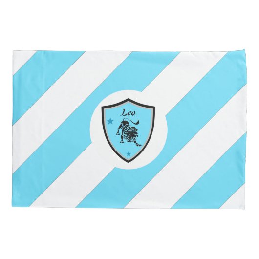 Leo-symbool Kussensloop (Achterkant)