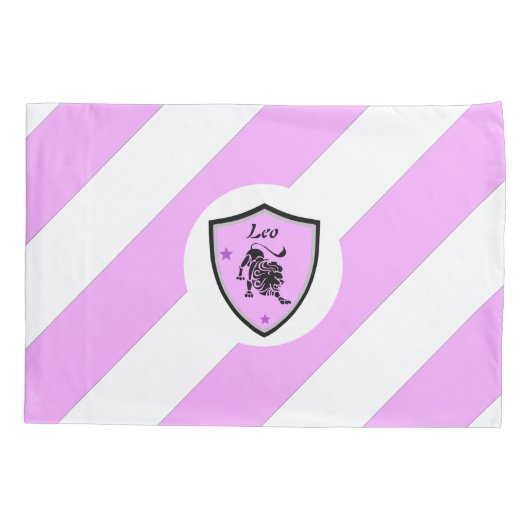 Leo-symbool Kussensloop (Achterkant)