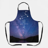 Leo | Tablier de constellation Zodiaque personnali (Recto)