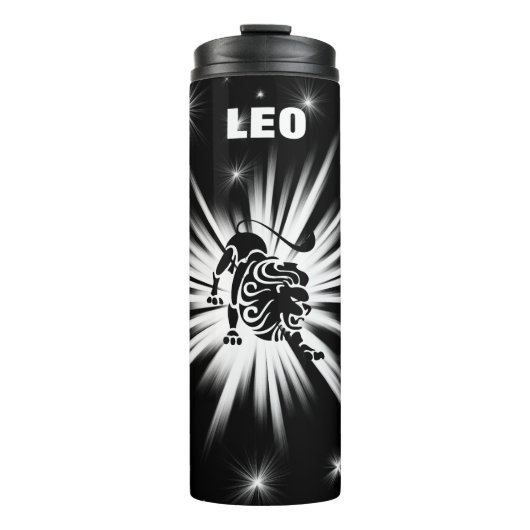 Leo-teken Thermosbeker (Voorkant)