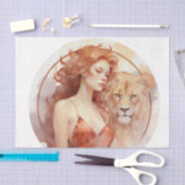 Leo tissuepapier (Craft)