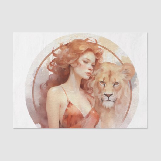 Leo tissuepapier (Voorkant)