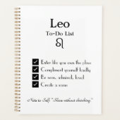 Leo – To-do lijst Planner (Voorkant)