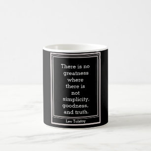 "Leo Tolstoï quote = mug