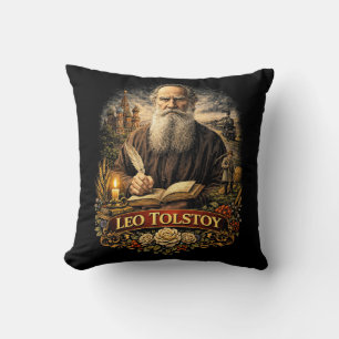 Leo Tolstoj Kussen