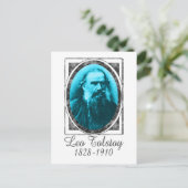 Leo Tolstoy Briefkaart (Staand voorkant)