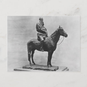 Leo Tolstoy die Delire rijdt Briefkaart