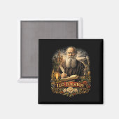 Leo Tolstoy Magneet (Voorkant / Achterkant)