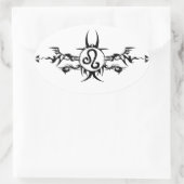 Leo Tribal Geboortetekens Stickers (Tas)
