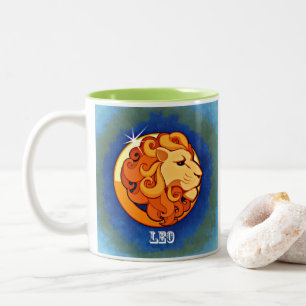 Leo Tweekleurige Koffiemok