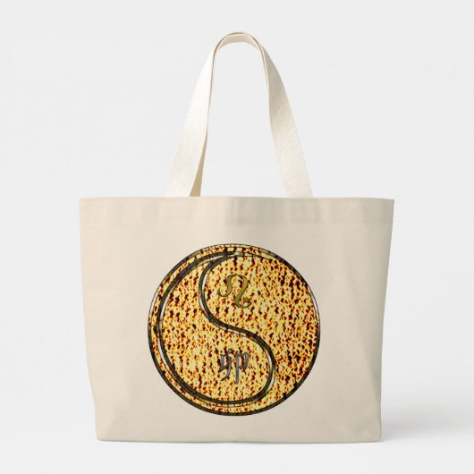 Leo & Vuur Konijn Grote Tote Bag (Achterkant)