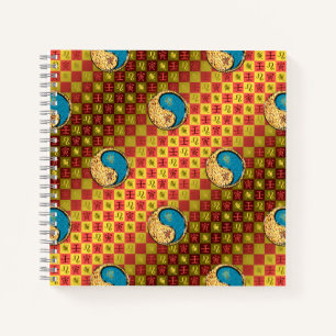 Leo & Water Tiger Spiraal Notebook Notitieboek