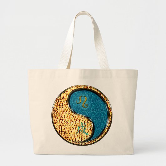 Leo & Waterhond Grote Tote Bag (Voorkant)