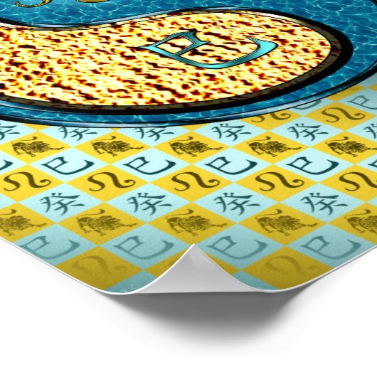 Leo & Waterslang Poster (Hoek)