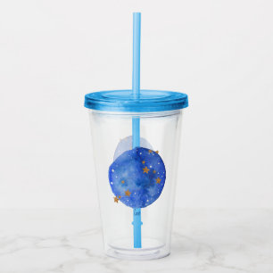 Leo Waterverf Night Sky Constellation Zodiac Acryl Drinkbeker