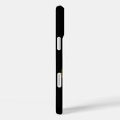 LEO, Yellow Topaz en Gold Case-Mate iPhone Case (Achterkant / Rechts)