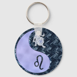 Leo Yin Yang Sleutelhanger