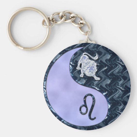 Leo Yin Yang Sleutelhanger (Voorkant)