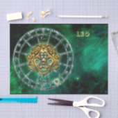 Leo Zodiac Astrology-ontwerp Tissuepapier (Craft)