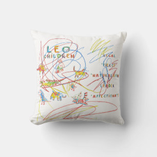 Leo Zodiac Children's Astrology Pillow Kussen