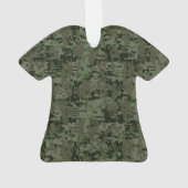 Léo Zodiac Connexion Camouflage numérique vert (dos)