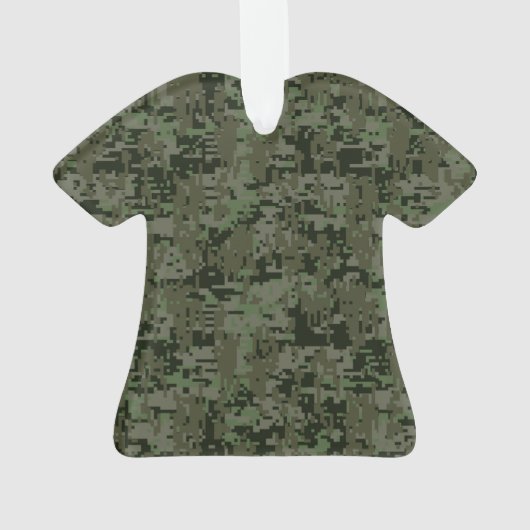 Léo Zodiac Connexion Camouflage numérique vert (dos)